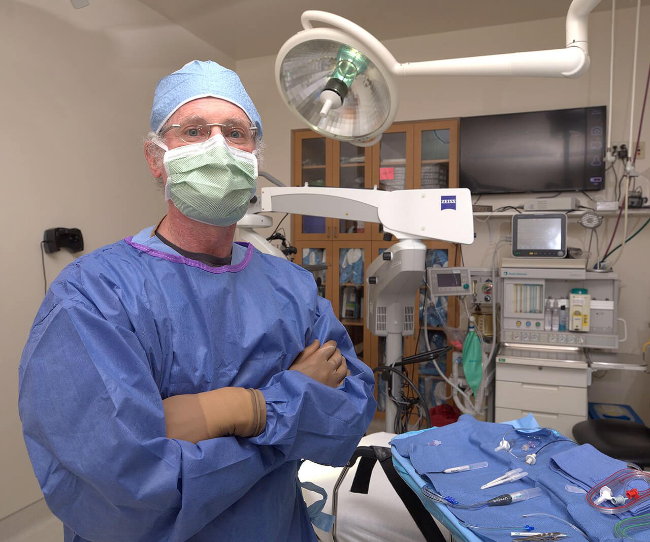 In the operating room